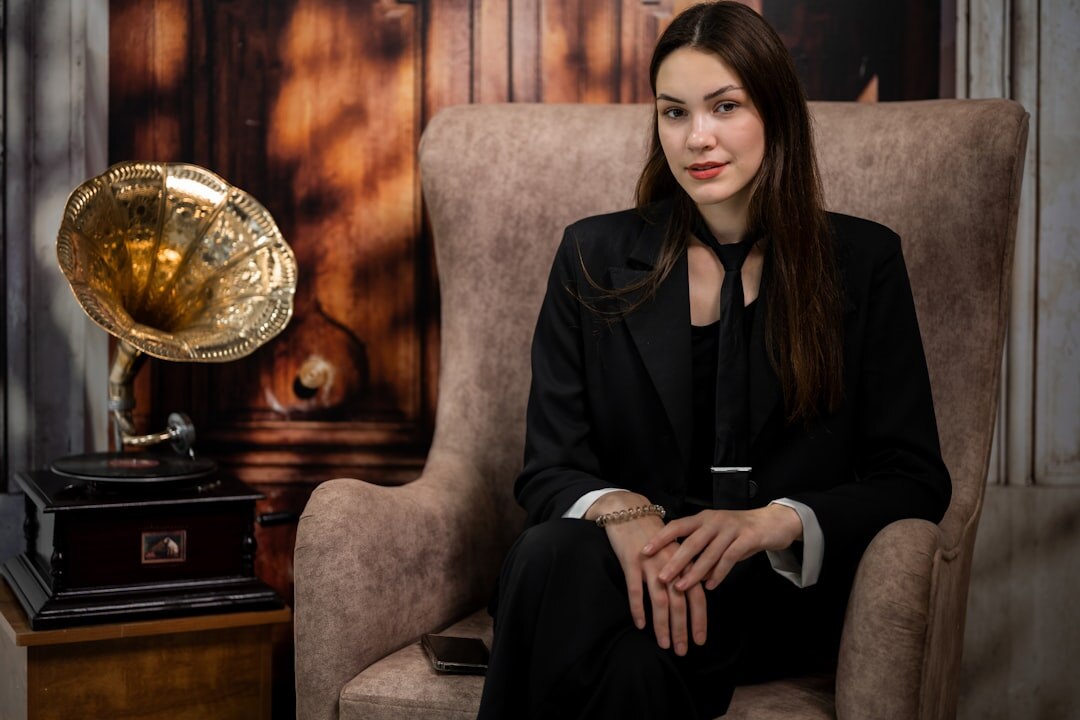 Portrait of a female executive producer